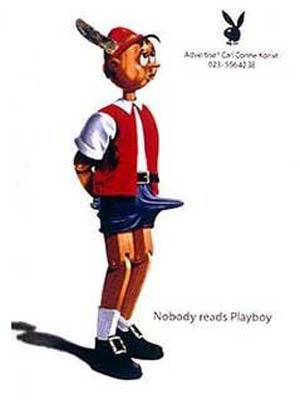 Пинокио утверждает что не читал PlayBoy